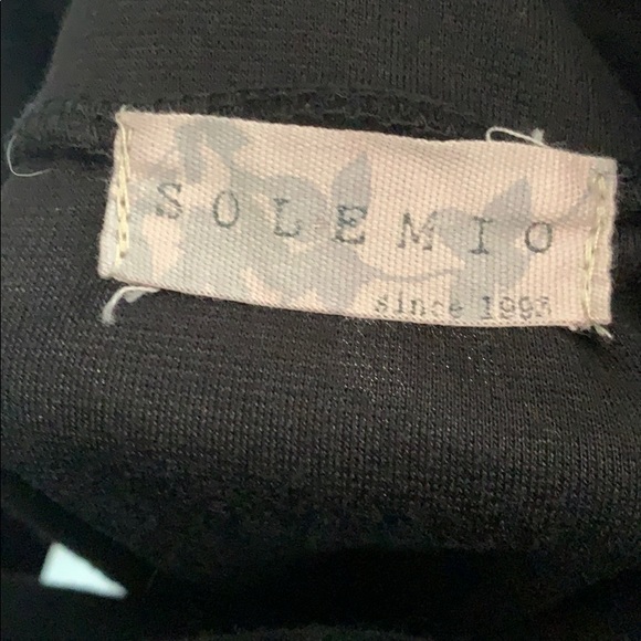 Sole Mio Ladies Black Evening Dress - Picture 4 of 5